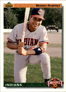 1992 - Manny Ramirez RC - Upper Deck - #63