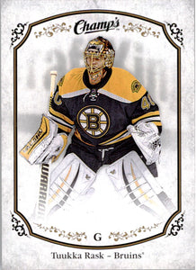 2015-16 Tuukka Rask SP - Upper Deck Champ's - #217