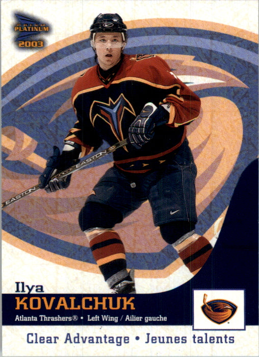 2002-03 - Ilya Kovalchuk - McDonald's Pacific Clear Advantage - #2