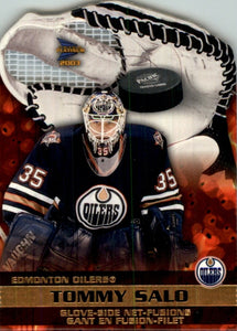 2002-03 - Tommy Salo - McDonald's Pacific Glove Side Net-Fusions - #3