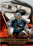 2002-03 - Evgeni Nabokov - McDonald's Pacific Glove Side Net-Fusions - #6