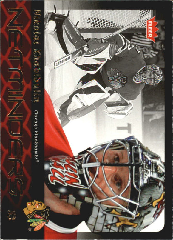 2006-07 - Nikolai Khabibulin - Fleer Netminders - #N7