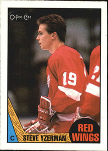 1987-1988 - Steve Yzerman - O-Pee-Chee - #56