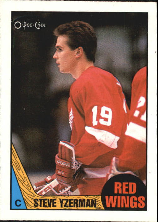 1987-1988 - Steve Yzerman - O-Pee-Chee - #56