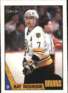 1987-1988 - Ray Bourque - O-Pee-Chee - #87