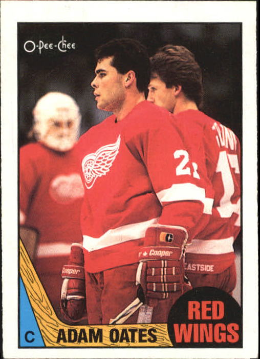 1987-1988 - Adam Oates RC - O-Pee-Chee - #123