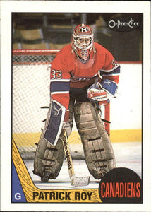 1987-1988 - Patrick Roy - O-Pee-Chee - #163