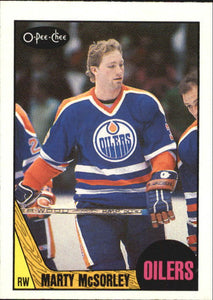 1987-1988 - Marty McSorley RC - O-Pee-Chee - #205