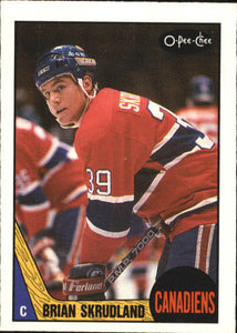 1987-1988 - Brian Skrudland RC - O-Pee-Chee - #235