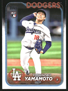 2024 - Yoshinobu Yamamoto RC - Topps - #553