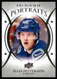 2018-19 - Elias Pettersson - Upper Deck UD Portraits - #P99