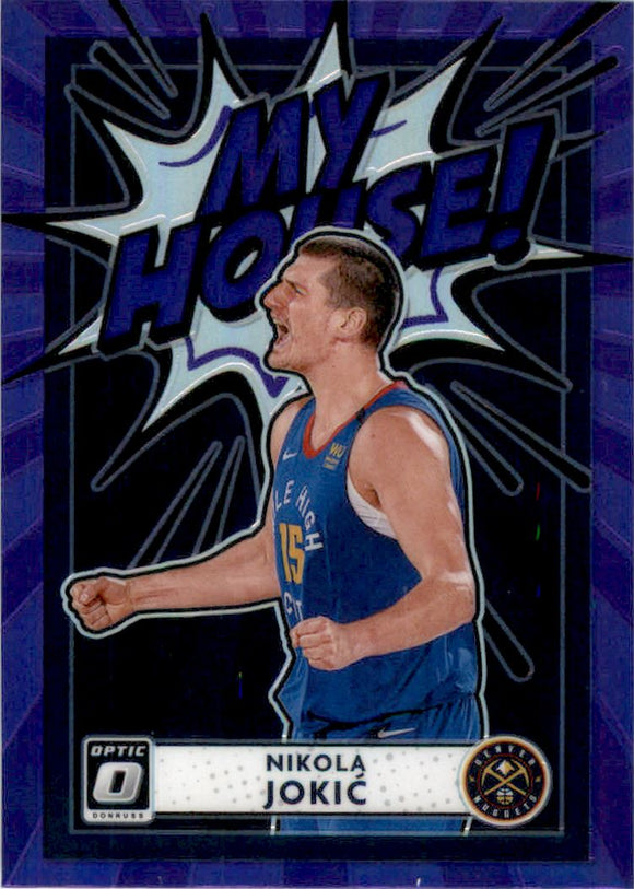 2020-21 - Nikola Jokic - Donruss Optic My House Purple - #9
