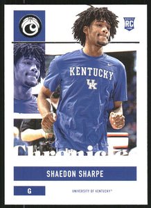 2022-23 - Shaedon Sharpe - Panini Chronicles Draft Picks - #10