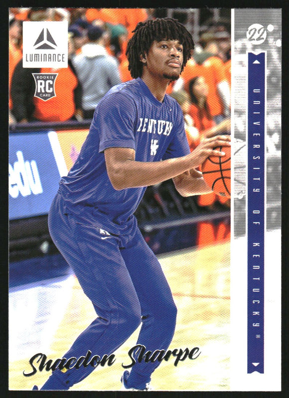 2022-23 - Shaedon Sharpe - Panini Chronicles Draft Picks Luminance - #41