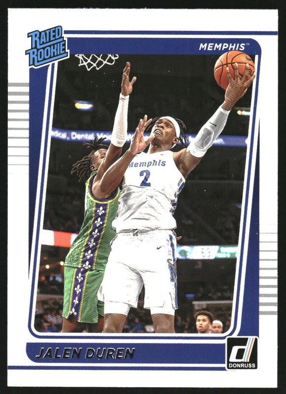 2022-23 - Jalen Duren - Panini Chronicles Draft Picks Donruss Rated Rookies - #13