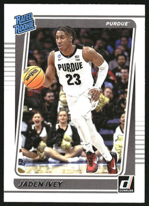 2022-23 - Jaden Ivey - Panini Chronicles Draft Picks Donruss Rated Rookies - #12
