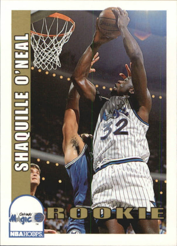 1992-93 Shaquille O'Neal RC - Hoops - #442