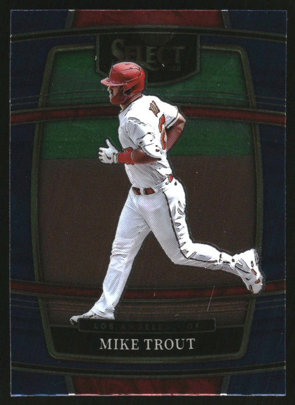 2022 Mike Trout - Select Blue - #88
