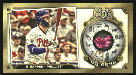 2022 - Bryce Harper - Topps Gypsy Queen GQ Gems Minis - #GGM2
