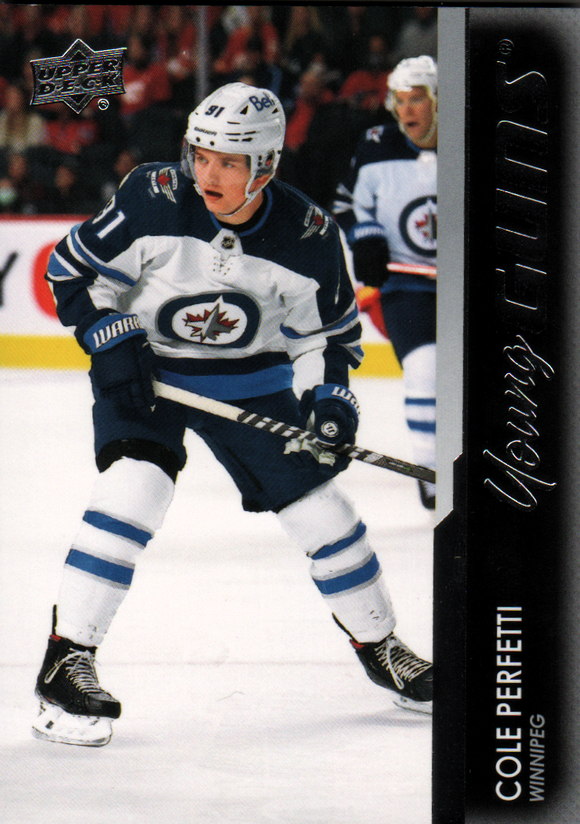 2021-2022 - Cole Perfetti - Upper Deck Young Guns - #466