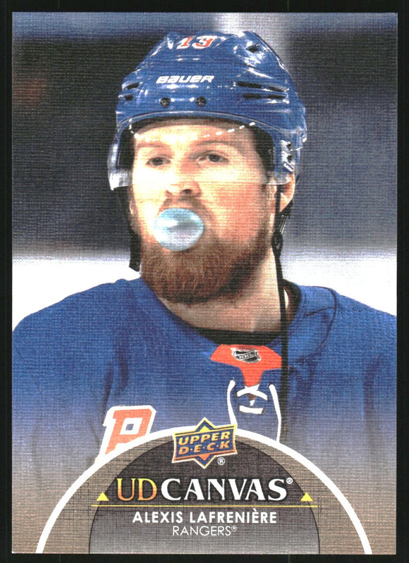 2021-2022 - Alexis Lafreniere - Upper Deck Canvas - #C173