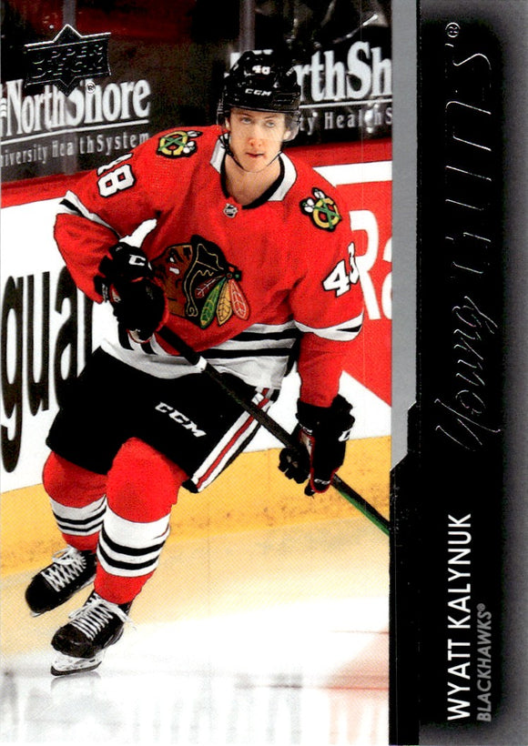 2021-2022 - Wyatt Kalynuk YG RC - Upper Deck - #213