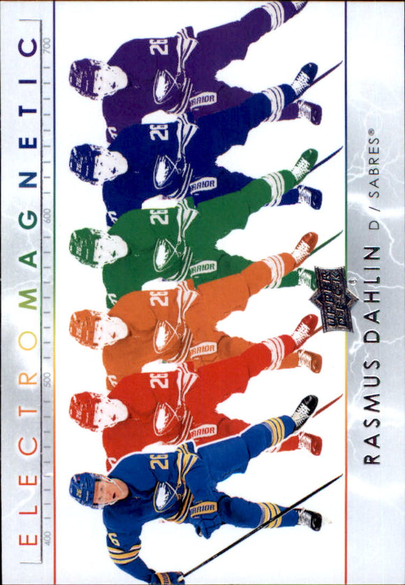 2021-22 - Rasmus Dahlin - Upper Deck Electromagnetic - #EM27