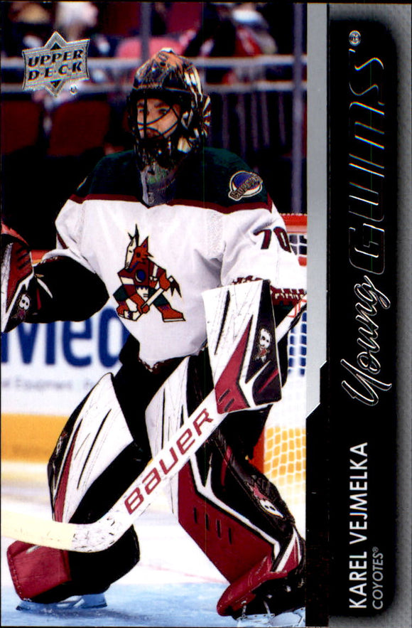 2021-2022 - Karel Vejmelka - Upper Deck Young Guns - #458