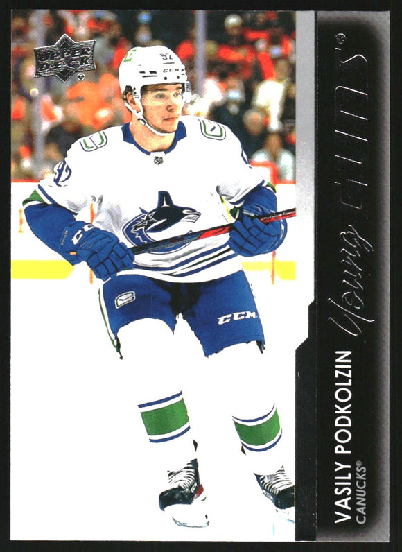 2021-22 - Vasily Podkolzin YG RC - Upper Deck - #481