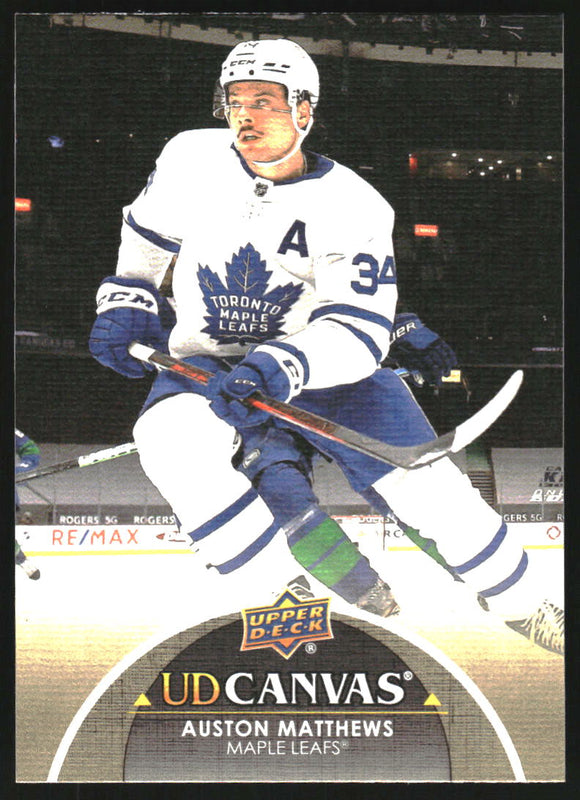 2021-2022 - Auston Matthews - Upper Deck Canvas - #C77