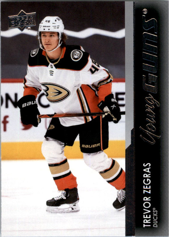 2021-2022 - Trevor Zegras - Upper Deck Young Guns - #232