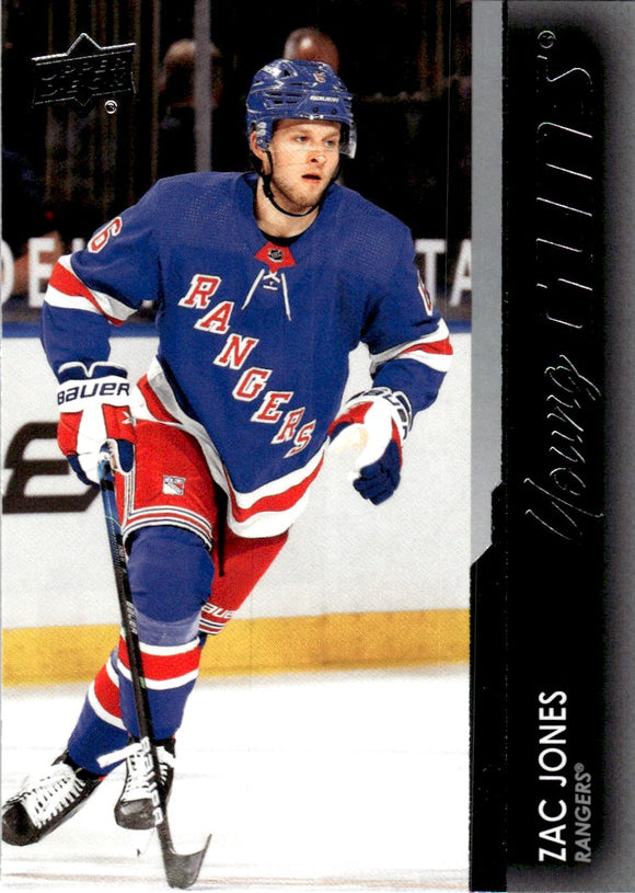 2021-2022 - Zac Jones YG RC - Upper Deck - #231