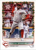 2022 - Hunter Greene RC - Topps Holiday - #HW130