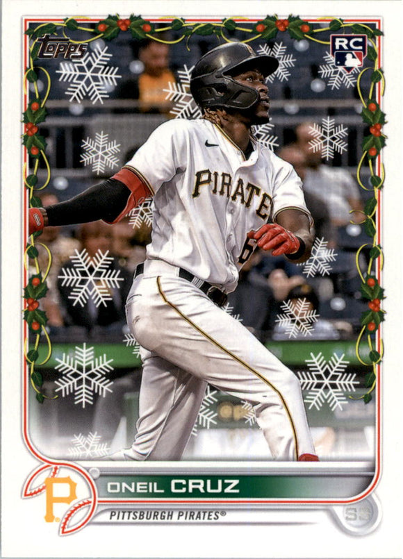 2022 - Oneil Cruz RC - Topps Holiday - #HW173