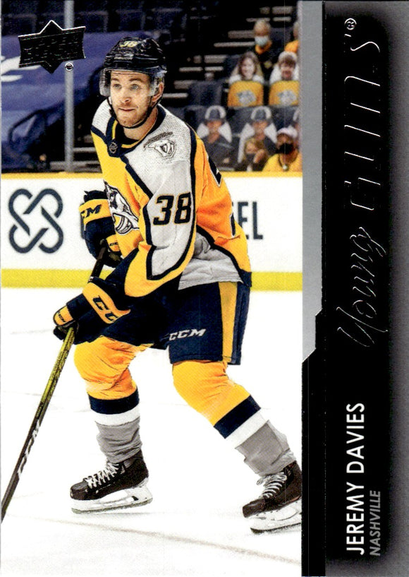 2021-2022 - Jeremy Davies - Upper Deck Series 1 - #237