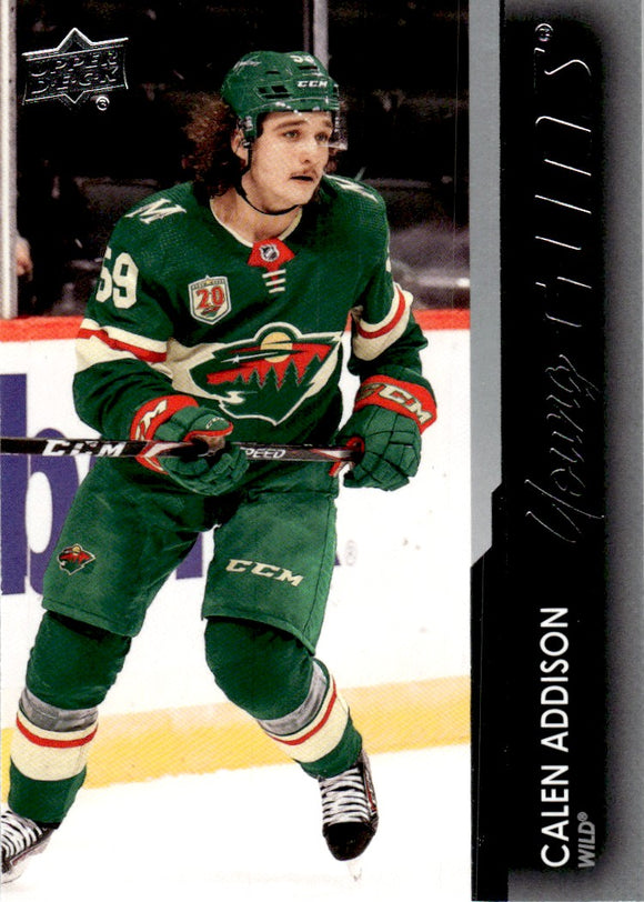 2021-2022 - Calen Addison - Upper Deck Young Guns - #227