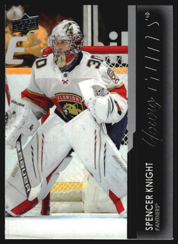 2021-2022 - Spencer Knight - Upper Deck Young Guns - #223