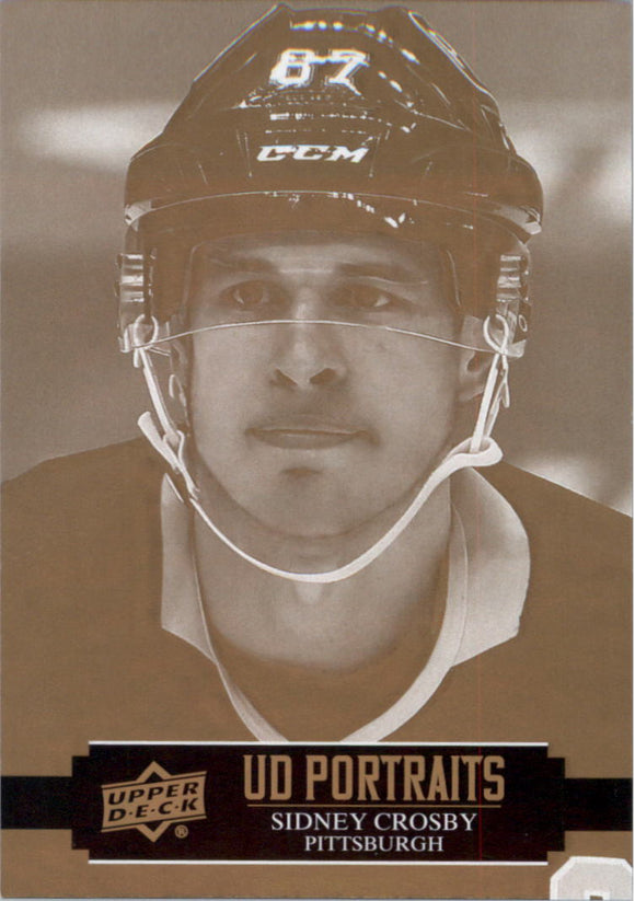 2021-2022 - Sidney Crosby - Upper Deck Portraits - #P19