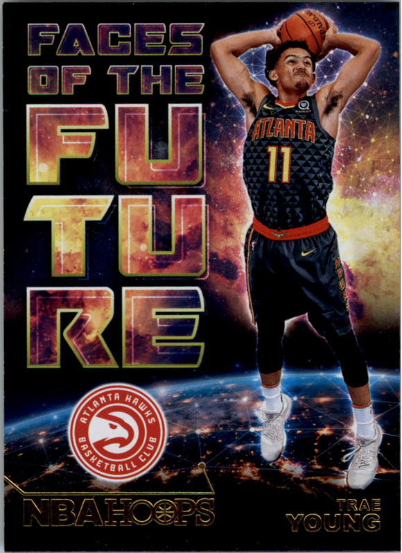 2018-19 - Trae Young - Hoops Faces of the Future Holo - #5