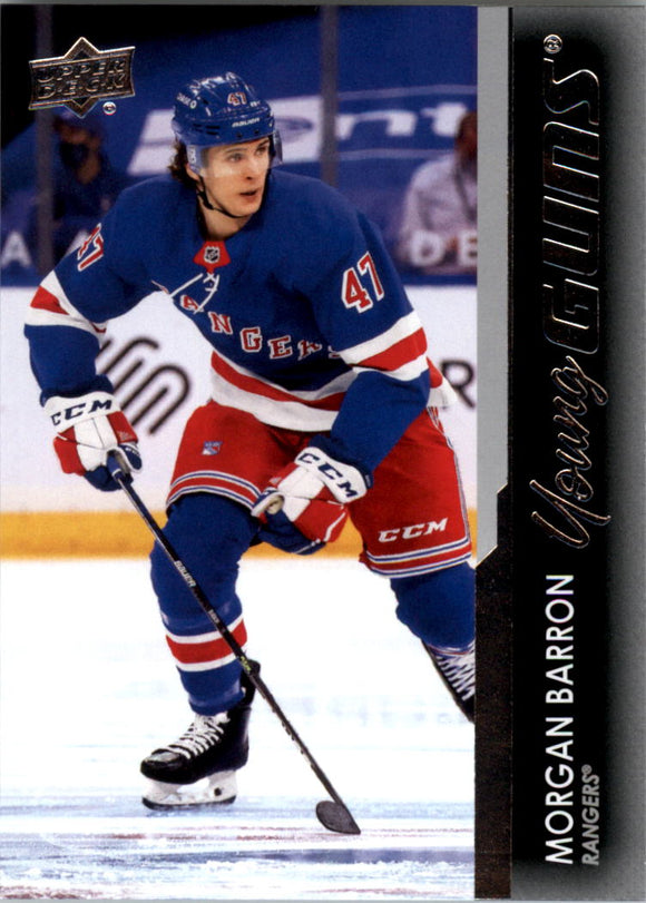 2021-22 - Upper Deck Series 1 - Morgan Barron - (Base) #215