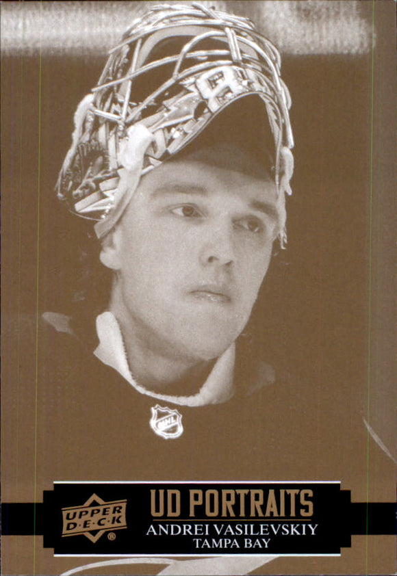 2021-2022 - Andrei Vasilevskiy - Upper Deck Portraits - #P12
