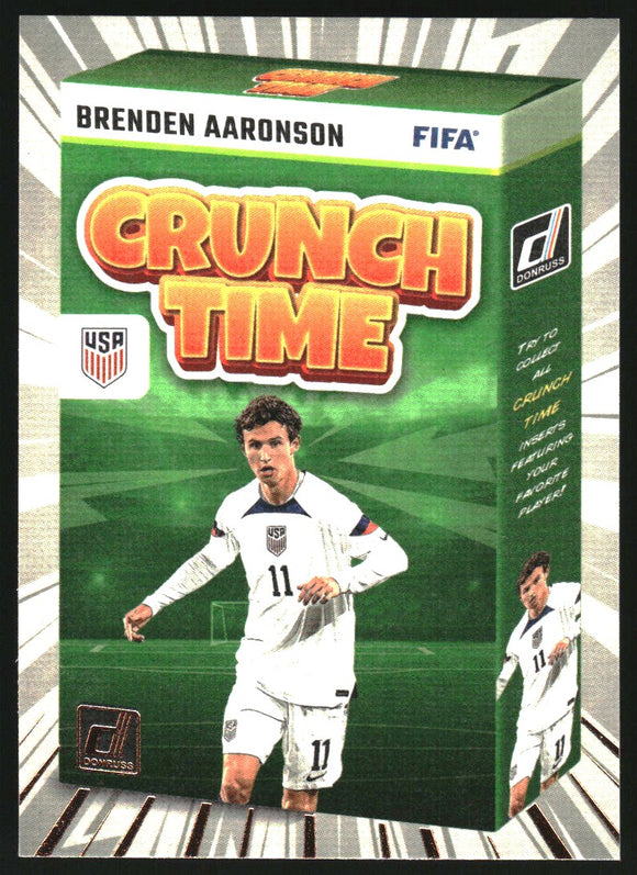 2023-24 - Brenden Aaronson - Donruss Crunch Time - #21