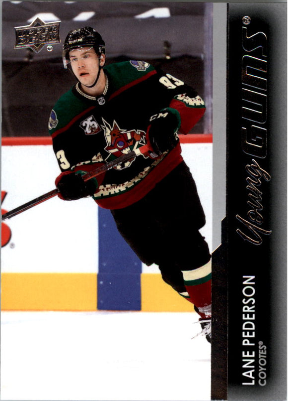 2021-2022 - Lane Pederson - Upper Deck Young Guns - #234