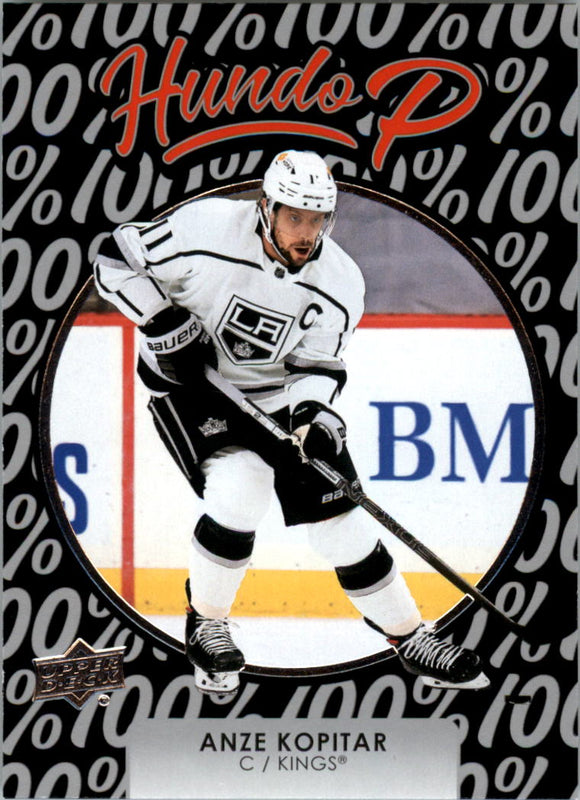2021-2022 - Anze Kopitar - Upper Deck Hundo P - #HP10