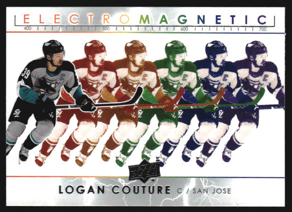2021-22 - Logan Couture - Upper Deck Electromagnetic - #EM28