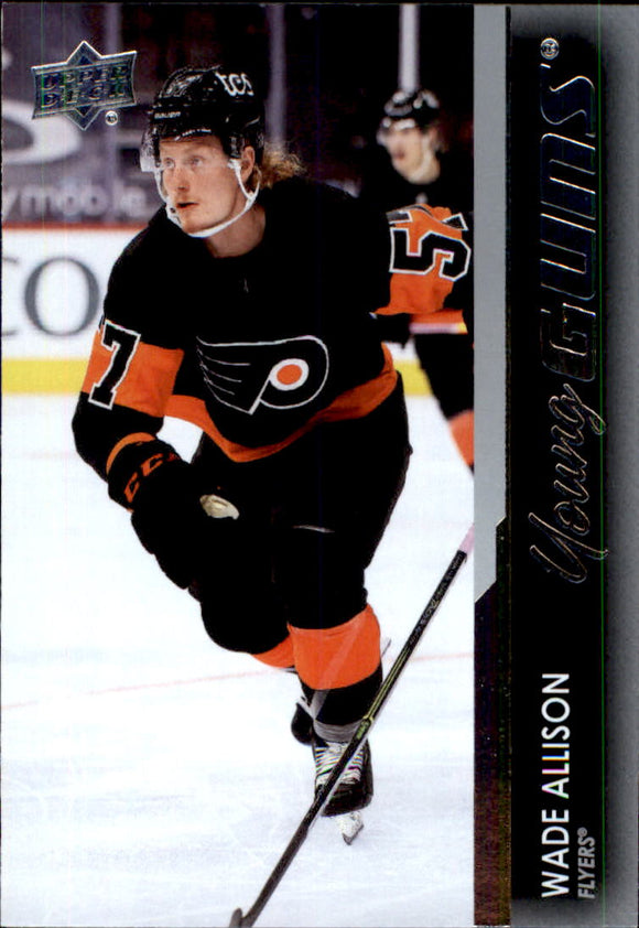 2021-2022 - Wade Allison - Upper Deck Young Guns - #209