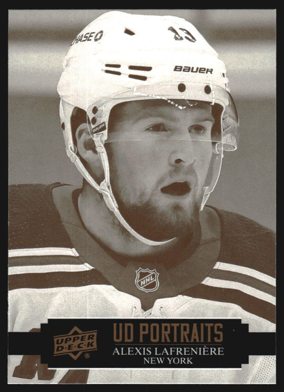 2021-2022 - Alexis Lafreniere - Upper Deck Portraits - #P6