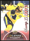 2021-2022 - David Farrance YG - Upper Deck Canvas - #C98