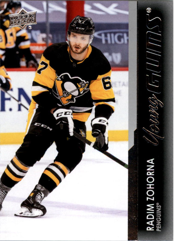 2021-22 - Radim Zohorna YG RC - Upper Deck - #216