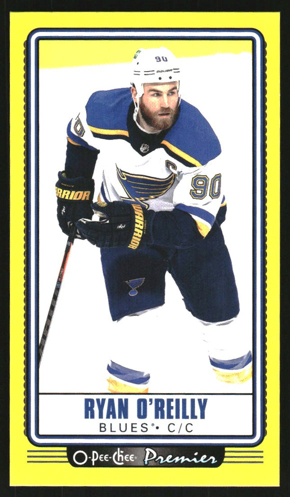 2021-2022 - Ryan O'Reilly - O-Pee-Chee OPC Premier Tallboys Yellow - #P23